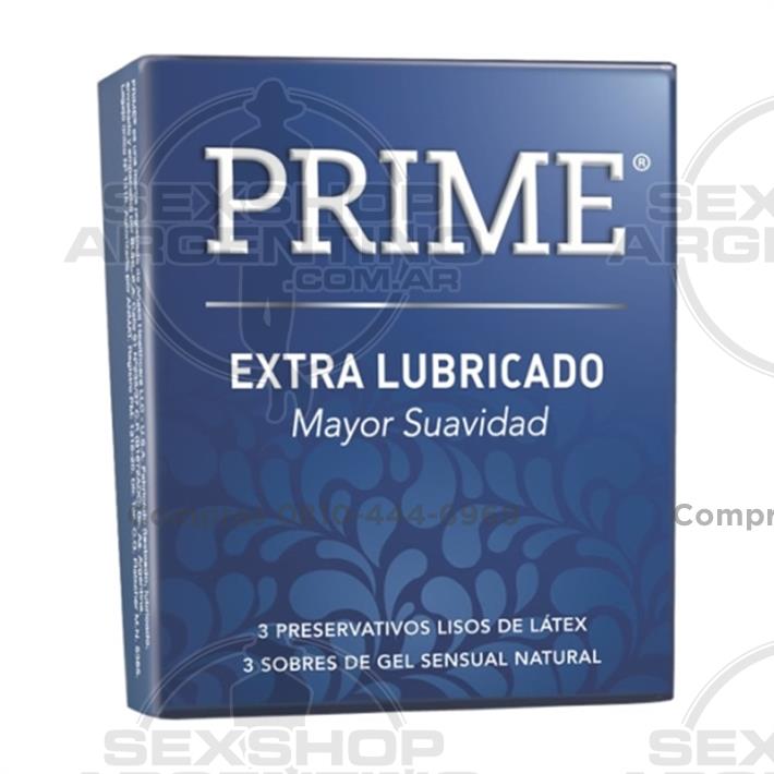  - Preservativos Prime Extra Lubricados